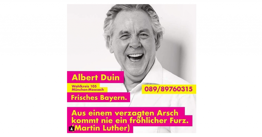 Wahlplakate from hell