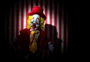 Hintergrund clown