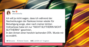 In Hogwarts, der Schule für Hexerei und Zauberei, gibt es vier Häuser: Gryffindor, Slytherin, Hufflepuff & Ravenclaw. Klar, Harry Potter Fans wissen das natürlich. Aber wusstet ihr, dass auch Muggel darüber Bescheid wissen? Und sogar darüber tweeten? Nein? Dann ist der folgende Beitrag perfekt für euch! Denn wir haben die besten Tweets über die vier Häuser für euch zusammengefasst!