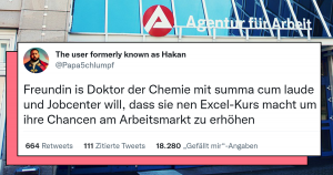 Nichts definiert Deutschland besser als das Jobcenter/Arbeitsamt. Viel Bürokratie und wenig Empathie. Wie diese Twitter-Geschichten zeigen.