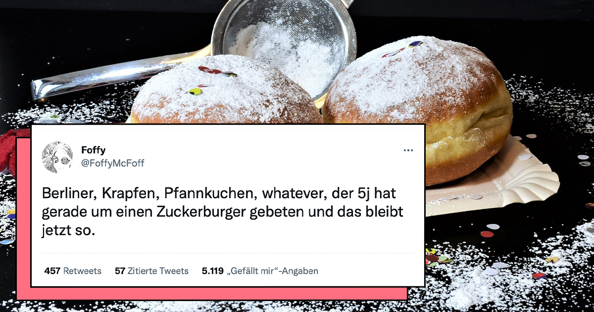 Süß und super lecker: Berliner, Krapfen, Kreppel oder Pfannkuchen
