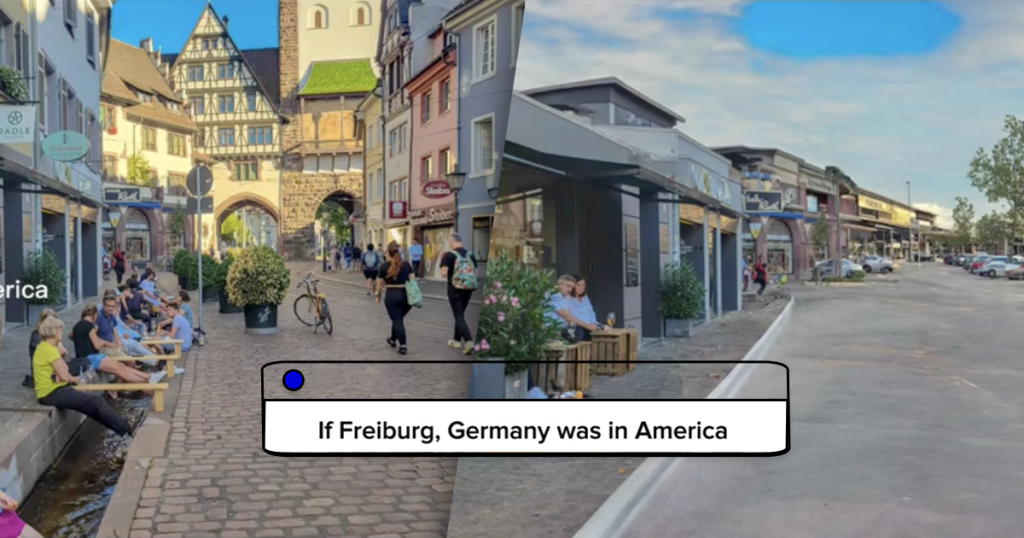 Amerika Stadt Header