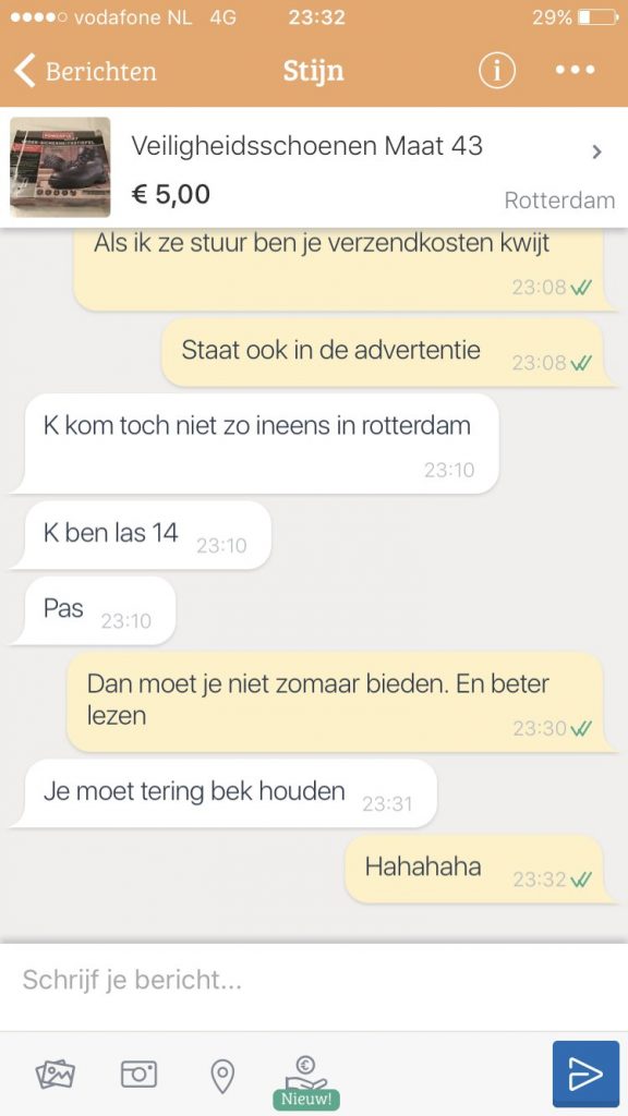 onderhandelen
