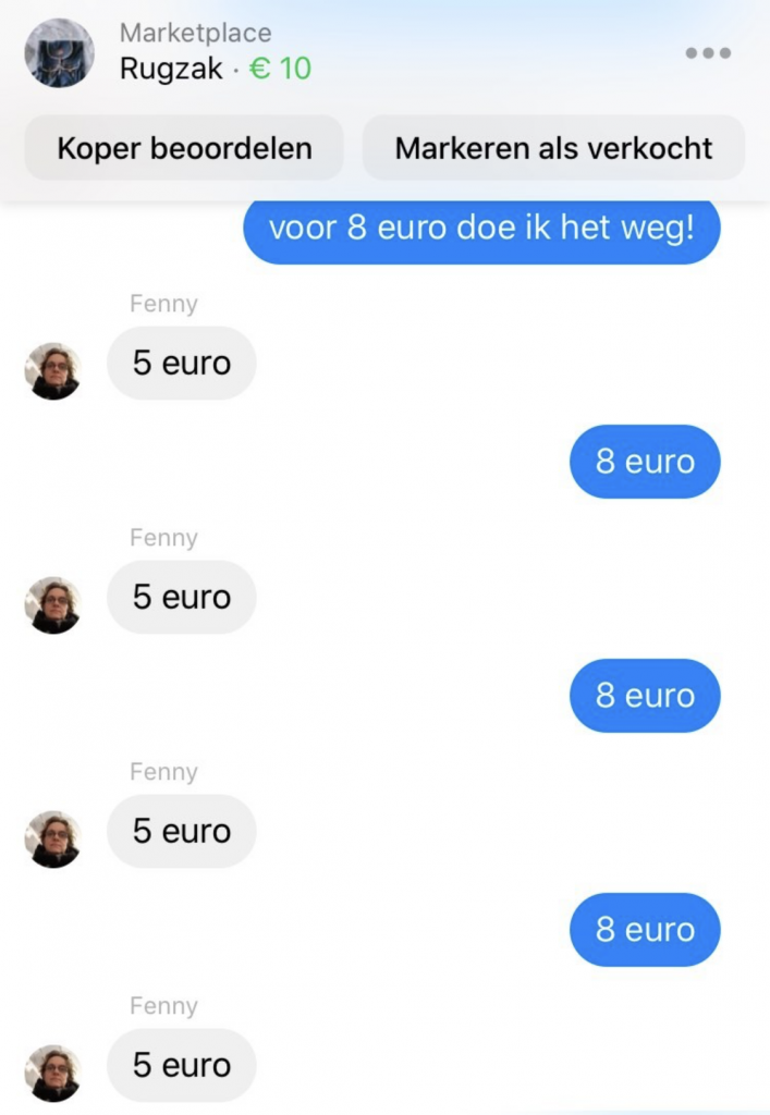 onderhandelen