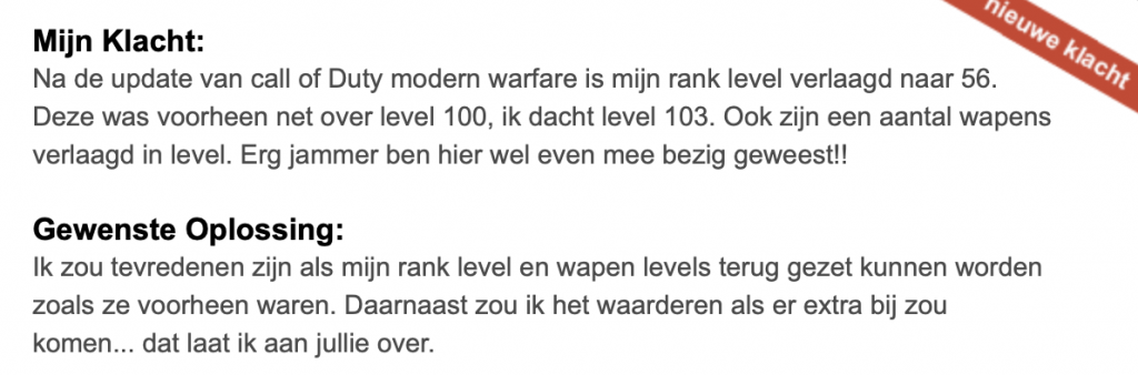 klagen