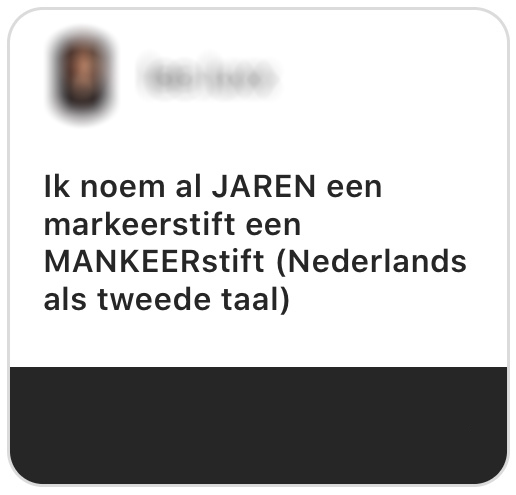 verkeerde uitspraken