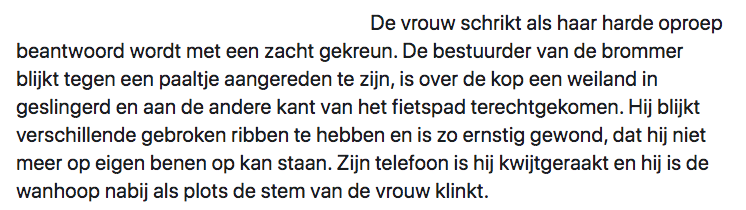 oproep