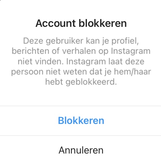 Chat bei instagram weg blockieren Chats weg