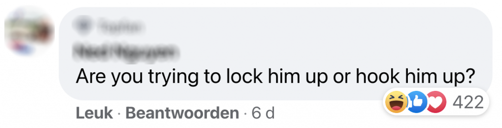 'gezocht'-post politie