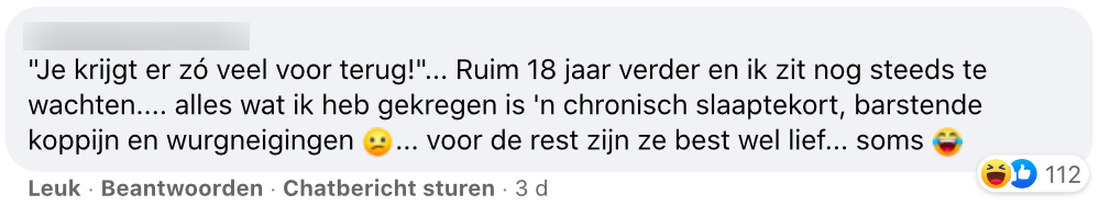 terug