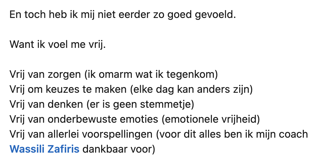 Kerim zegt alles op voor meer vrijheid