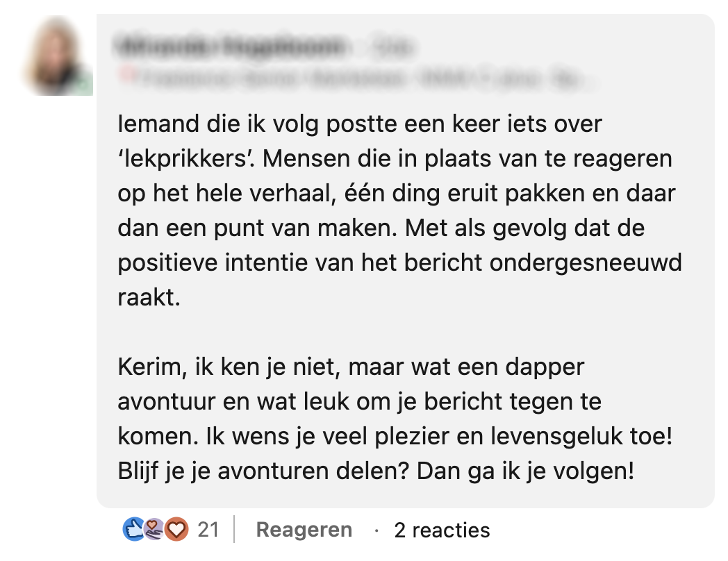 Kerim zegt alles op voor meer vrijheid