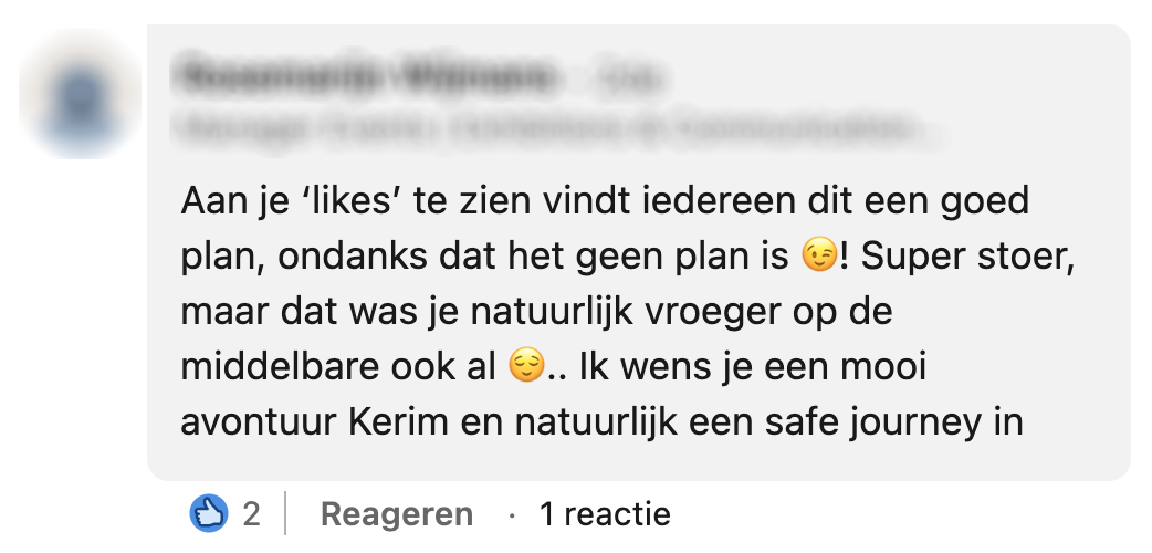 Kerim zegt alles op voor meer vrijheid