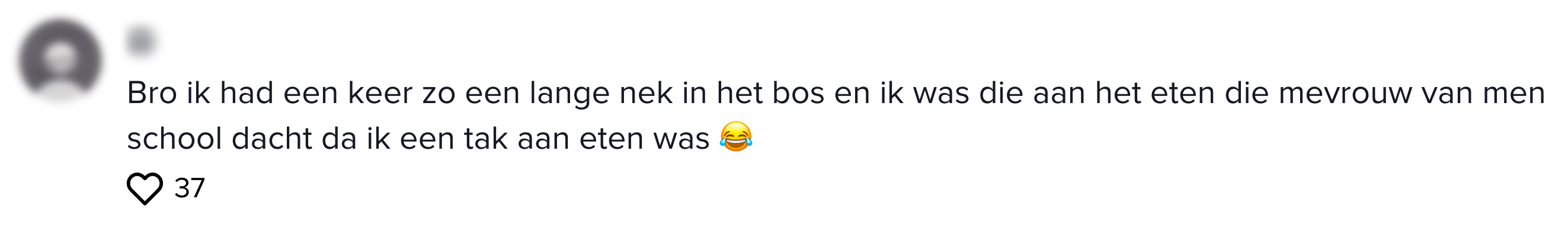 Schoolkoeken lange nek