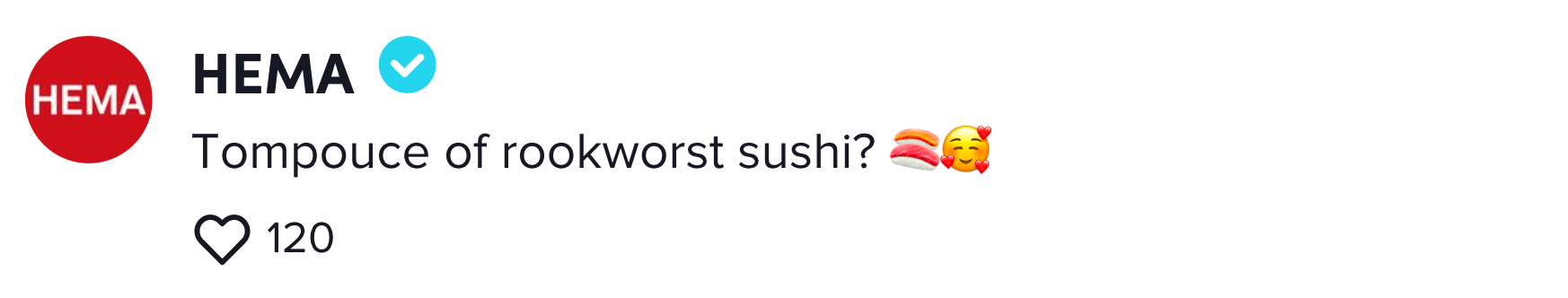 hema suggestie mr. sushi