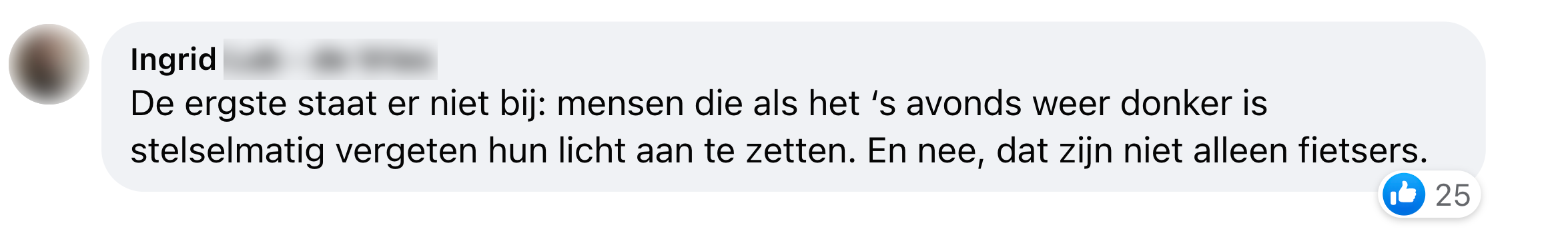 a licht uit