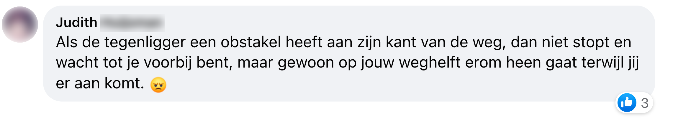 a obstakel verkeer