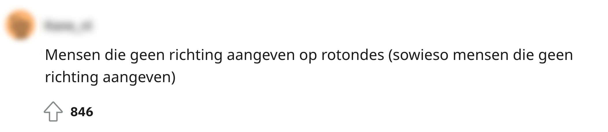 a richting verkeer