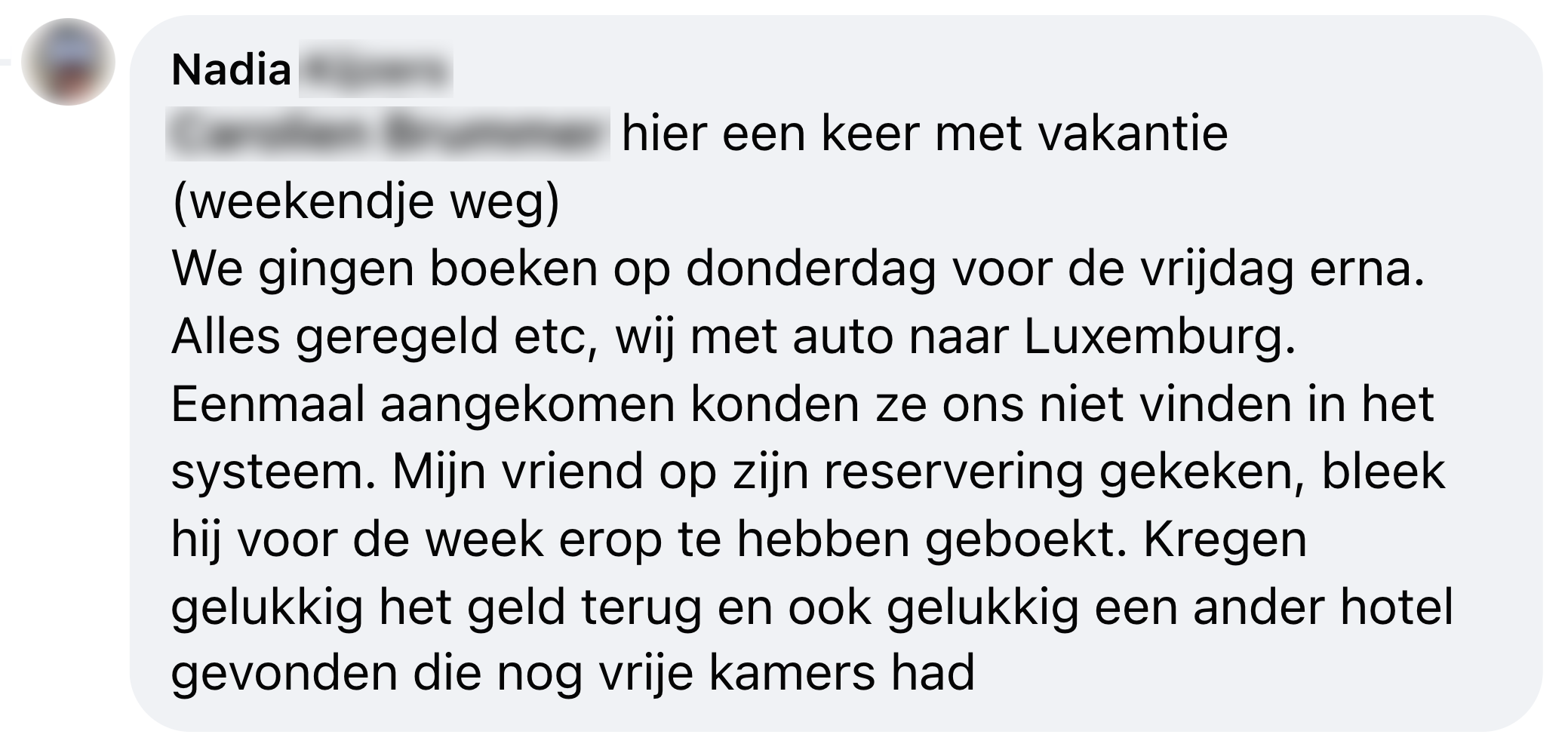 aa vakantie
