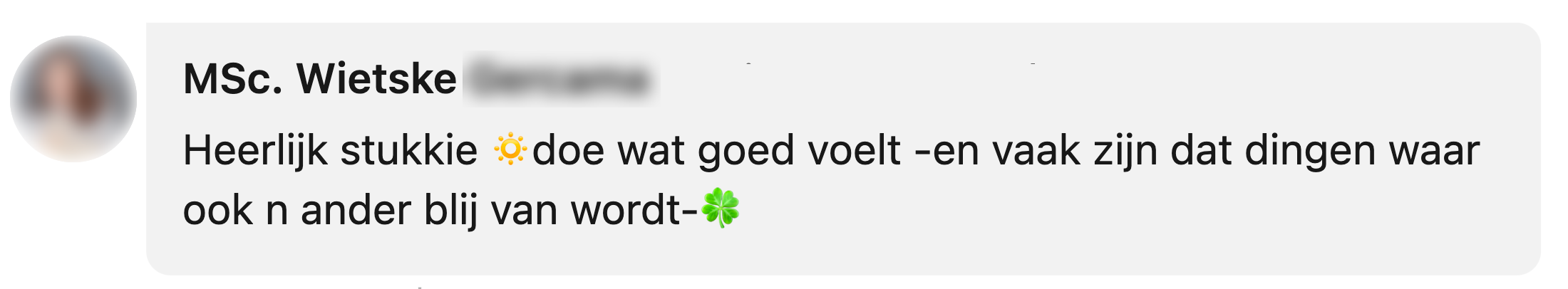 linkedin comment 4 goede daad