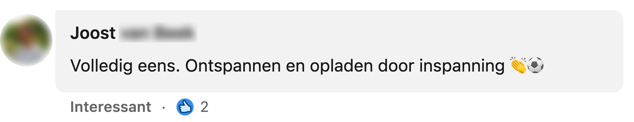 linkedin helemaal mee eens