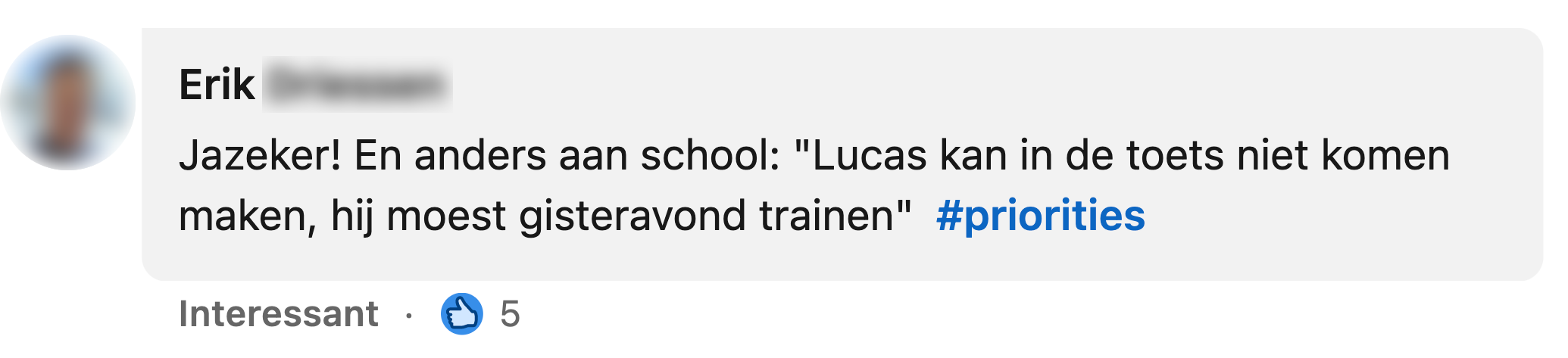 linkedin voetbaltraining