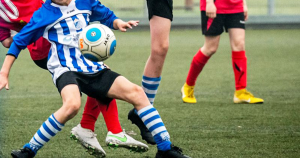 voetbaltraining header zonder