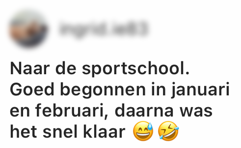 a sportschool