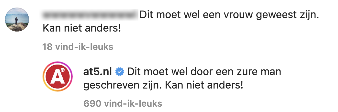 reactie