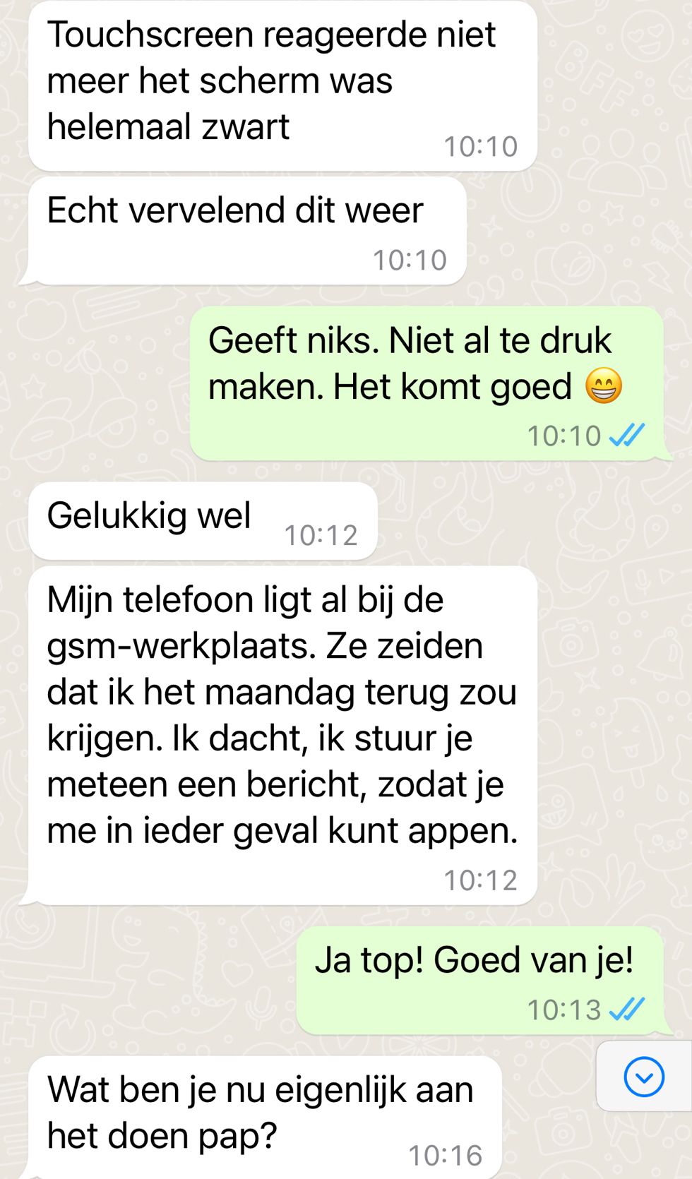 nog een bericht