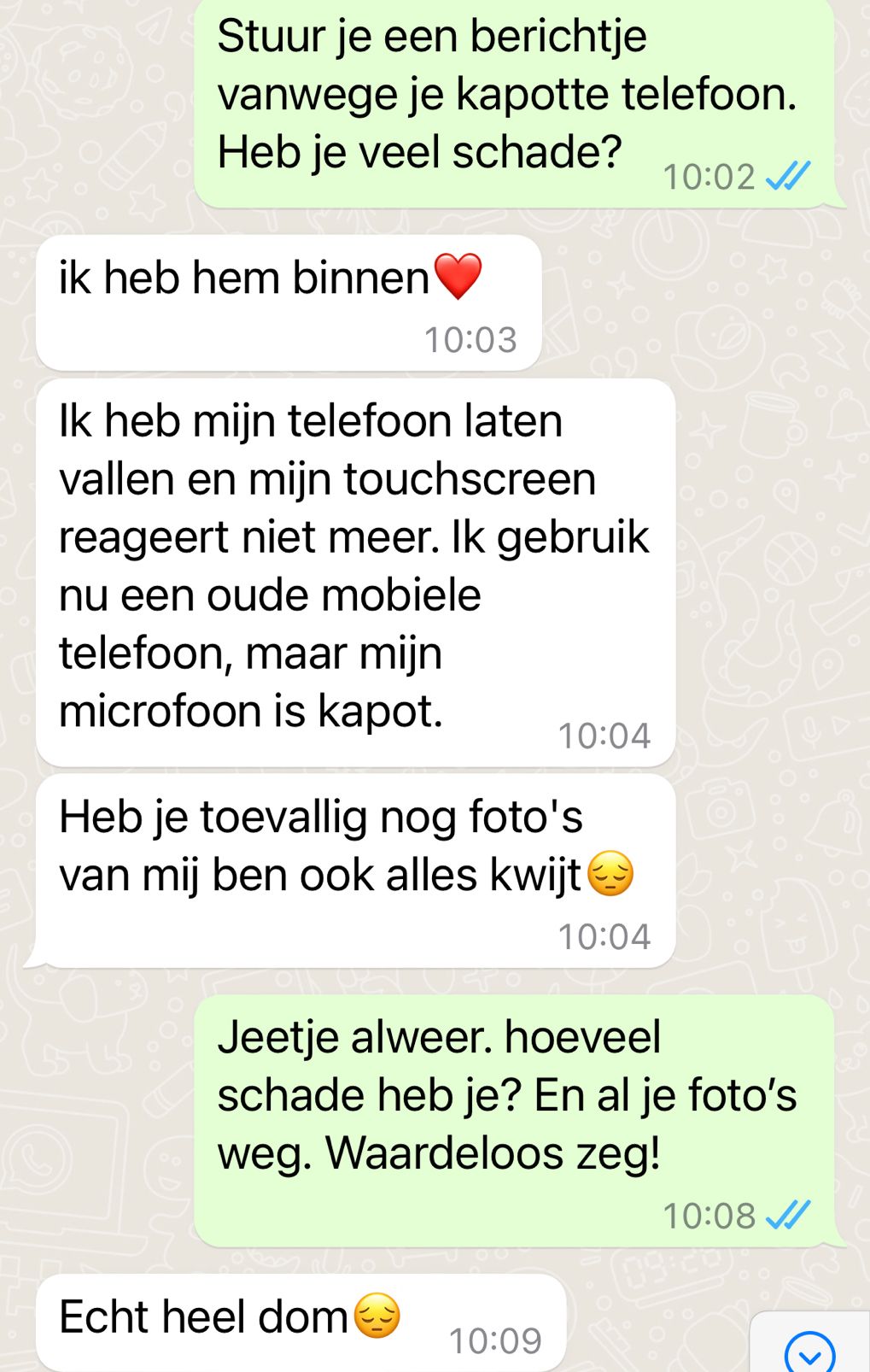 oplichter bericht