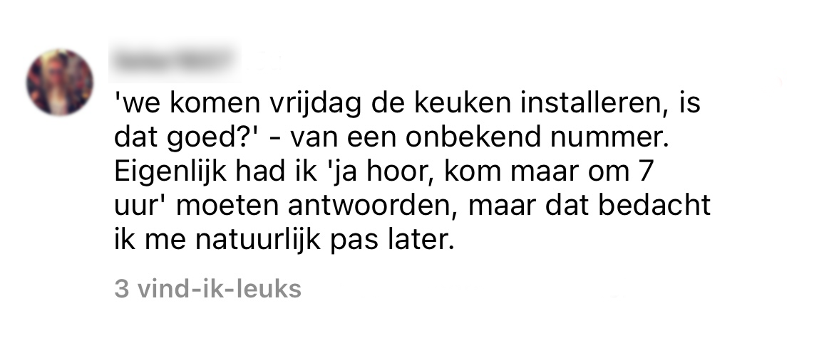 onbekend nummer appje