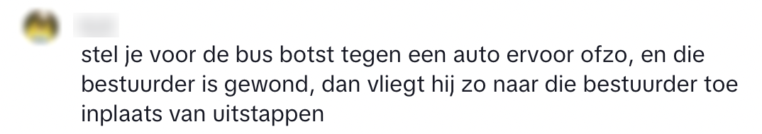 gordel buschauffeurs