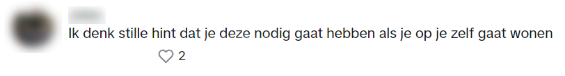 Robine krijgt een Dyson cadeau van ouders, maar is meteen helemaal niet blij