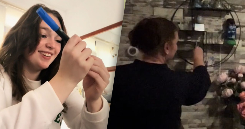 Amber vermaakt schoonmoeder op een wel érg originele manier