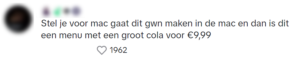 McDonald's-klant steekt diens enorme bestelling in een nieuw jasje 