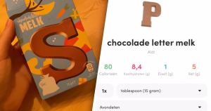 header chocoladeletter zonder