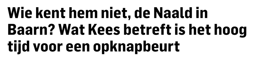 nieuwskoppen
