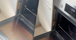 verbrande pizza foto 2