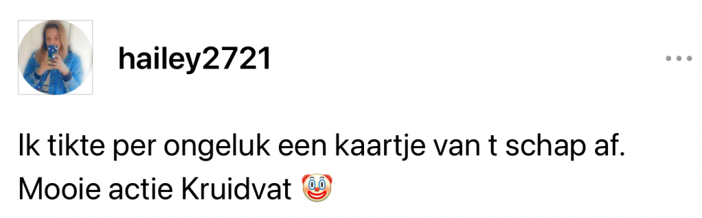 Kruidvat aanbieding