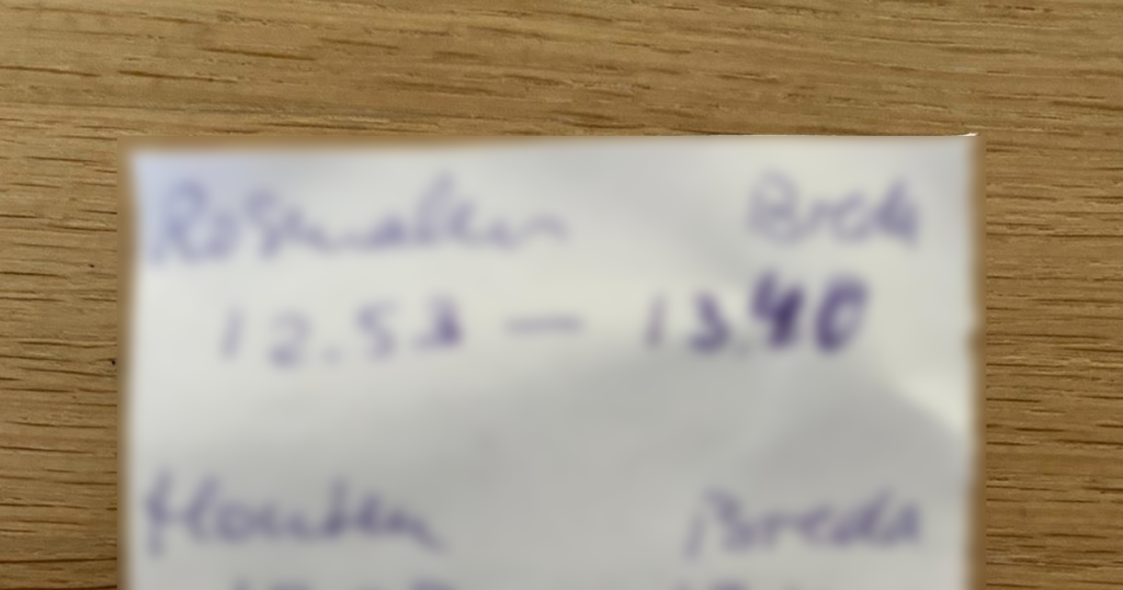 briefje