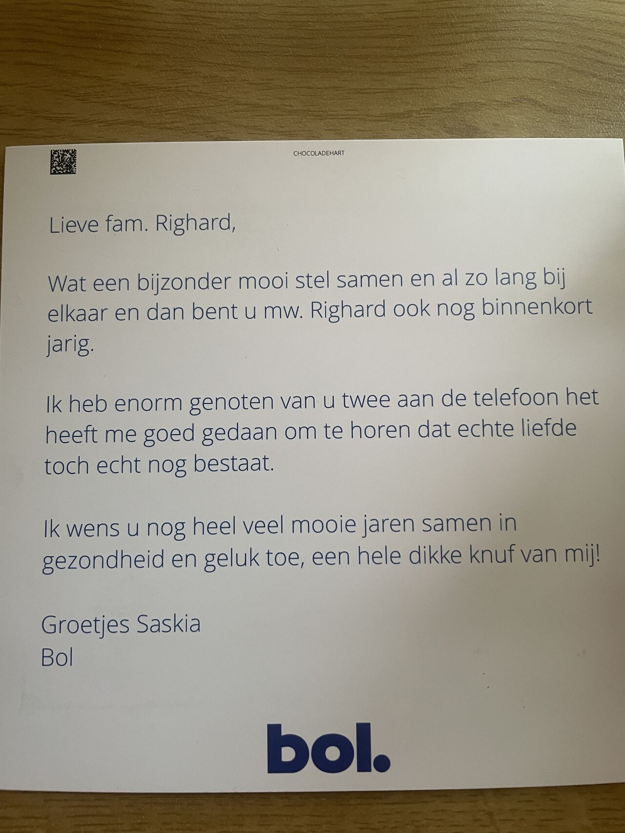 Kaartje