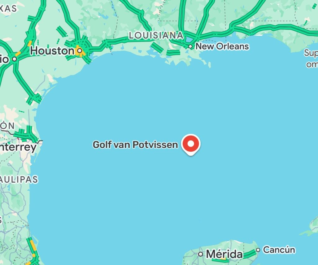 Google Golf van Mexico