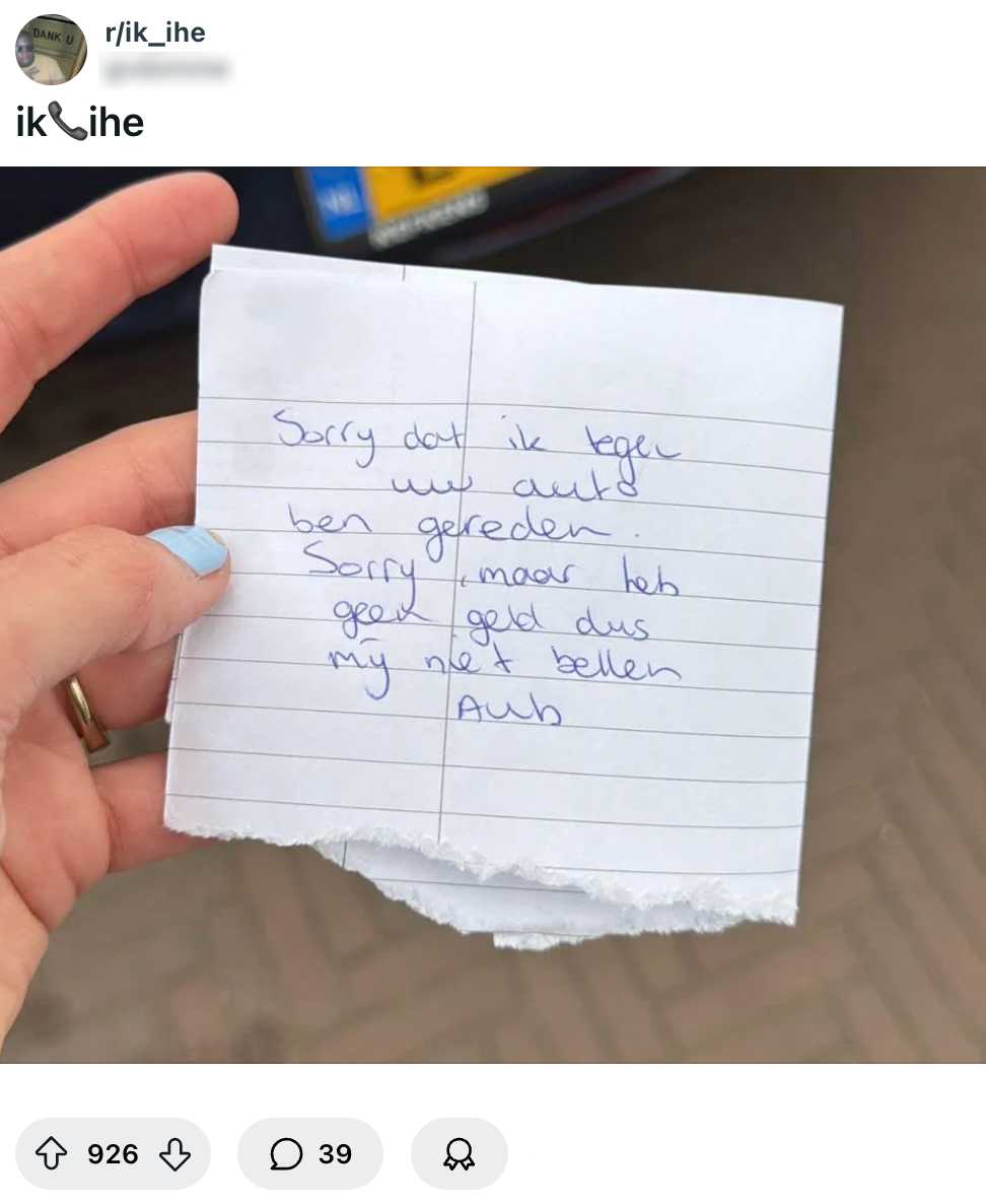 briefje
