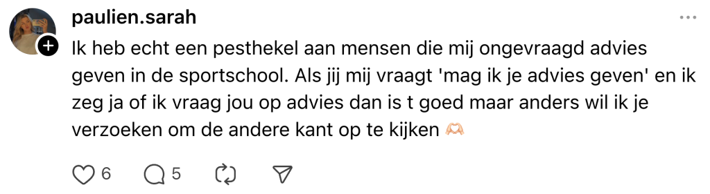 ongevraagde adviezen advies
