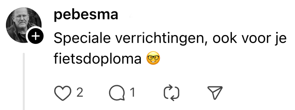 fietspad ontwerp bizar