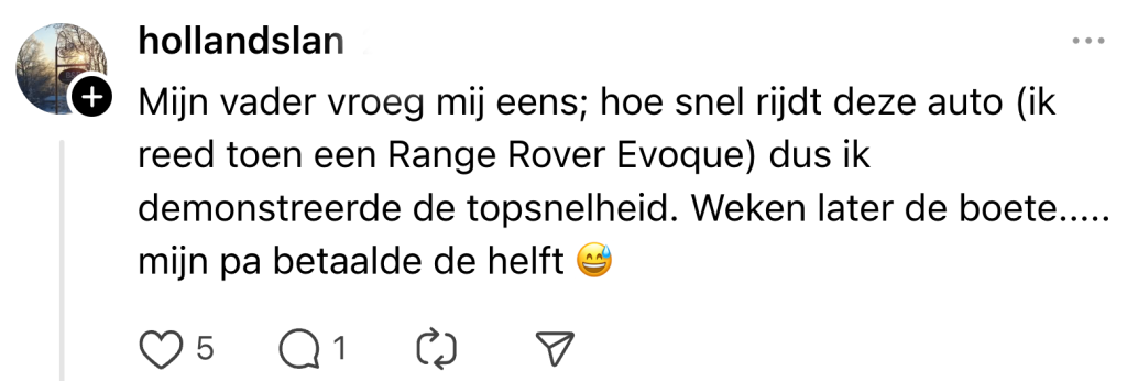 verkeersboete auto boete
