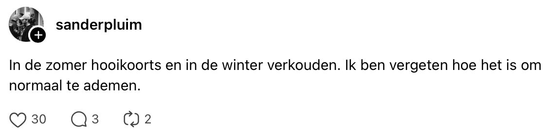 hooikoorts
