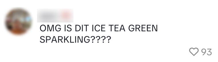 ice tea green lipton