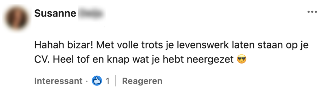 sollicitatie reactie recruiter